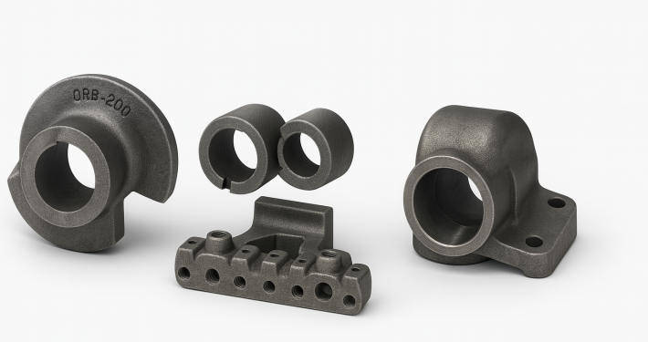 Machine Onderdelen in Cast Iron